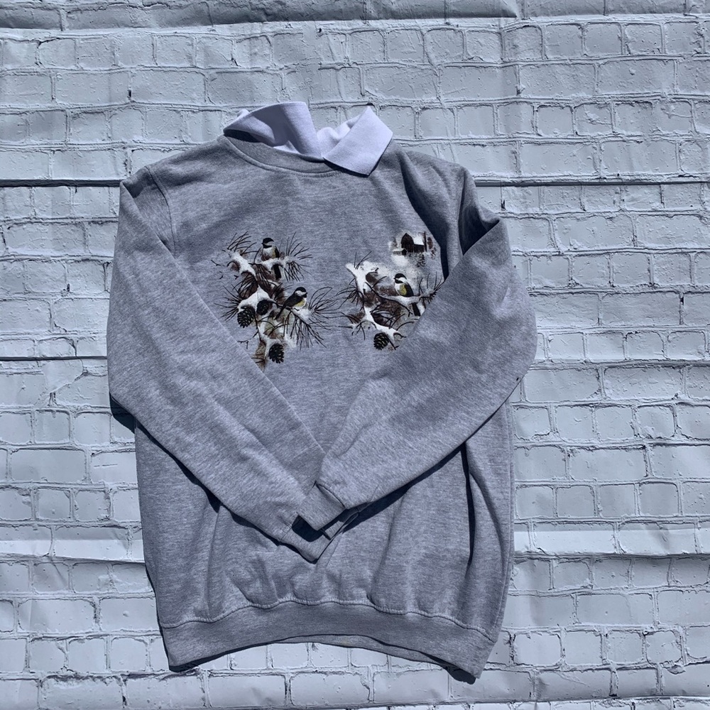 Super cute granny sweater!